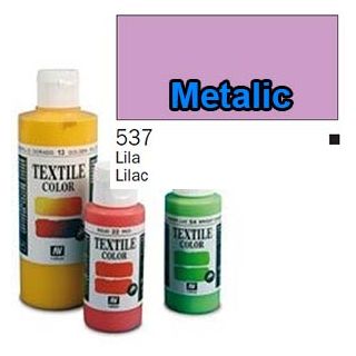 Vallejo Textile Color 537: Metalic Lilac 60 ml.