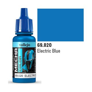 Vallejo Mecha Color 020: Electric Blue 17 ml.
