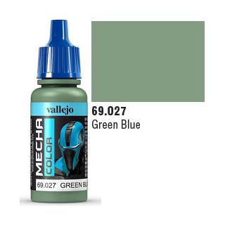 Vallejo Mecha Color 027: Green Blue 17 ml.