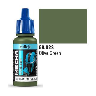 Vallejo Mecha Color 028: Olive Green 17 ml.