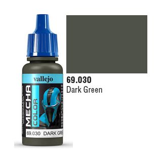 Vallejo Mecha Color 030: Dark Green 17 ml.