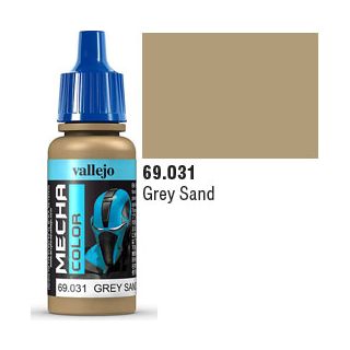 Vallejo Mecha Color 031: Grey Sand 17 ml.