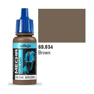 Vallejo Mecha Color 034: Brown 17 ml.