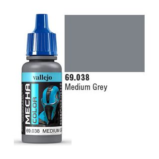Vallejo Mecha Color 038: Medium Grey 17 ml.