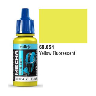 Vallejo Mecha Color 054: Yellow Fluorescent 17 ml.