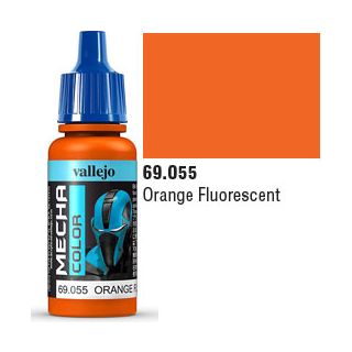 Vallejo Mecha Color 055: Orange Fluorescent 17 ml.