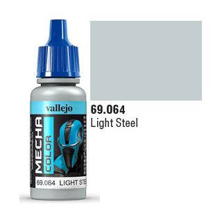 Vallejo Mecha Color 064: Light Steel 17 ml.