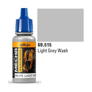 Vallejo Mecha Weathering 515: Light Grey Wash 17 ml.
