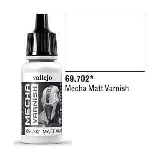 Vallejo Mecha Varnish 702: Matt Varnish 17 ml.