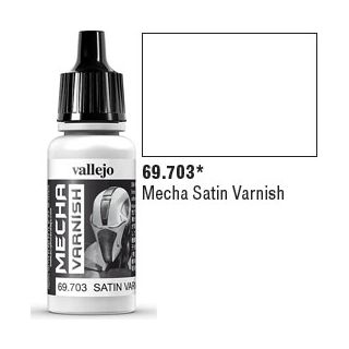 Vallejo Mecha Varnish 703: Satin Varnish 17 ml.