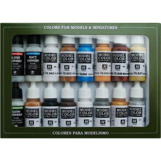 Vallejo Model Color Set 102: Folkstone Specialist (16 colors)
