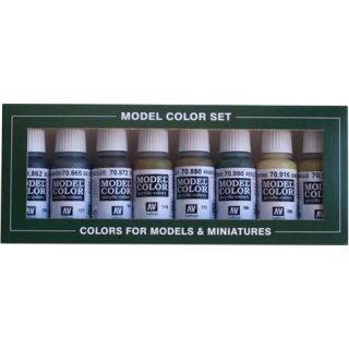 Vallejo Model Color Set 108: Panzer Colors (8 colors)