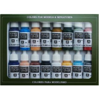 Vallejo Model Color Set 111: American Civil War (16 colors)