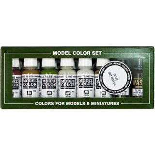 Vallejo Model Color Set 137: Building Set 1 (8 colors)