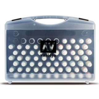 Vallejo Model Color Case - 74 Military Colors Paint Set