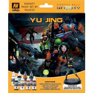 Vallejo Infinity Paint Set 235: Yu Jing (8 colors with exclusive minifigure)