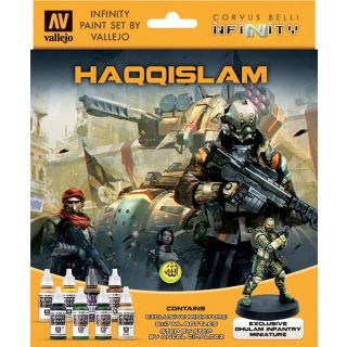 Vallejo Infinity Paint Set 237: Haqqislam (8 colors with exclusive minifigure)