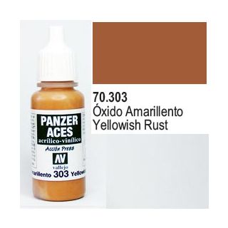 Vallejo Panzer Aces 303: Yellowish Rust 17 ml.