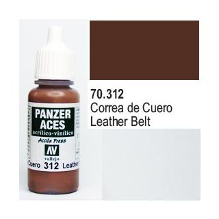 Vallejo Panzer Aces 312: Leather Belt 17 ml.