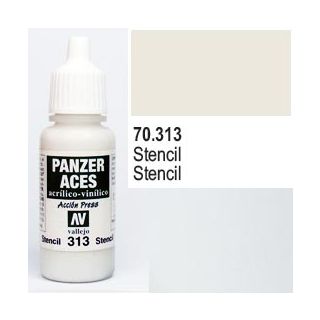 Vallejo Panzer Aces 313: Stencil 17 ml.