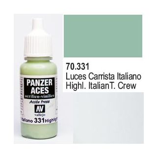 Vallejo Panzer Aces 331: Italian Tanker Highlights 17 ml.