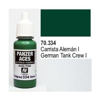 Vallejo Panzer Aces 334: Ger. Tanker (Feldgrau I) 17 ml.