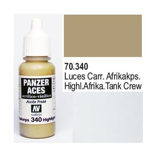 Vallejo Panzer Aces 340: Afrikakorps Highlights 17 ml.