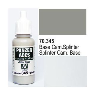 Vallejo Panzer Aces 345: Splinter Cam. Base 17 ml.