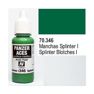 Vallejo Panzer Aces 346: Splinter Blotches I 17 ml.
