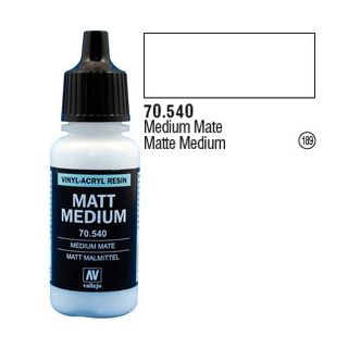 Vallejo 189: Modelcolor 540: Matte Medium 17 ml.