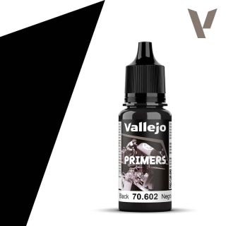 Vallejo Primer 602: Black 18 ml.