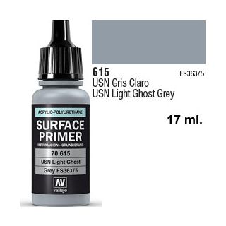 Vallejo Acrylic Polyurethane Primer - USN Light Ghost Grey 17 ml.