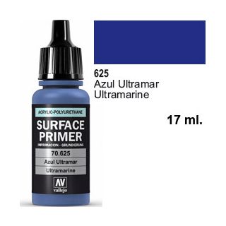 Vallejo Acrylic Polyurethane Primer - Ultramarine 17 ml.