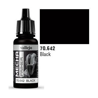 Vallejo Mecha Primer 642: Black 17 ml.