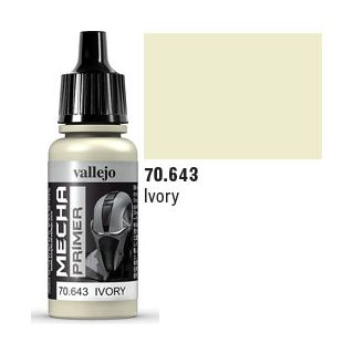 Vallejo Mecha Primer 643: Ivory 17 ml.