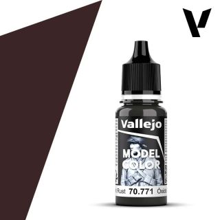 Vallejo 156: Model Color 771: Dark Rust 18 ml.