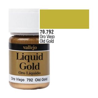 Vallejo Modelcolor 792: Old Gold (Alcohol Based) 35 ml.