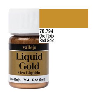 Vallejo Modelcolor 794: Red Gold (Alcohol Based) 35 ml.