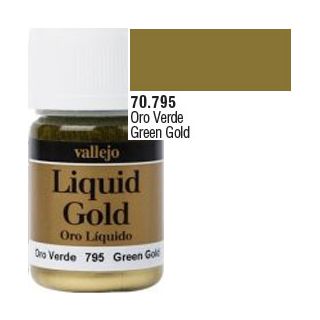 Vallejo Modelcolor 795: Green Gold (Alcohol Based 35 ml.