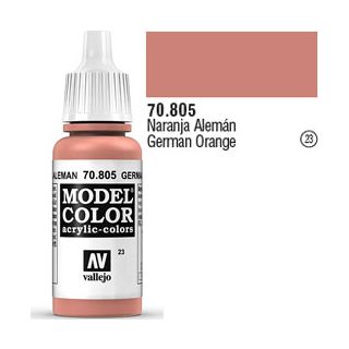 Vallejo 023: Modelcolor 805: German Orange 17 ml.