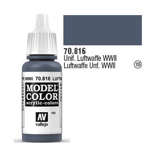 Vallejo 105: Modelcolor 816: Luftwaffe Uniform WWII 17 ml.