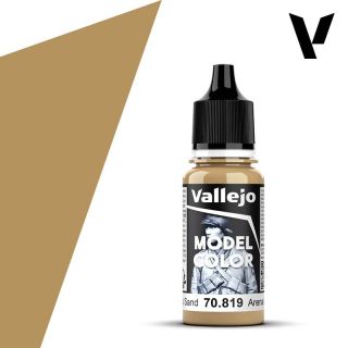 Vallejo 137: Model Color 819: Iraqi Sand 18 ml.