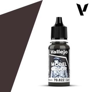 Vallejo 145: Model Color 822: Cam. Black Brown 18 ml.