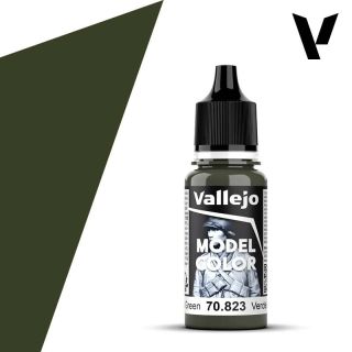 Vallejo 095: Model Color 823: Luftwaffe Green 18 ml.