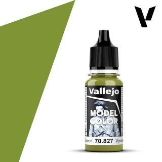 Vallejo 091: Model Color 827: Lime Green 18 ml.