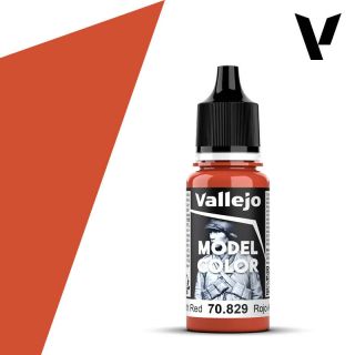 Vallejo 036: Model Color 829: Amaranth Red 18 ml.