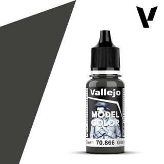 Vallejo 184: Model Color 866: Grey Green 18 ml.