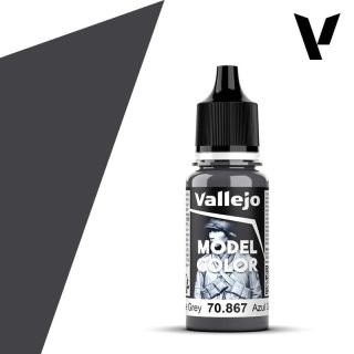 Vallejo 180: Model Color 867: Dark Blue Grey 18 ml.