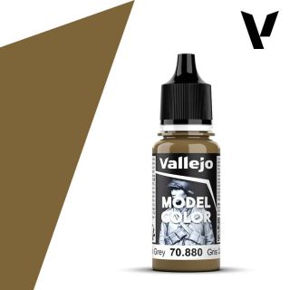 Vallejo 134: Model Color 880: Khaki Grey 18 ml.