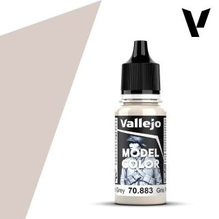 Vallejo 166: Model Color 883: Silver Grey 18 ml.